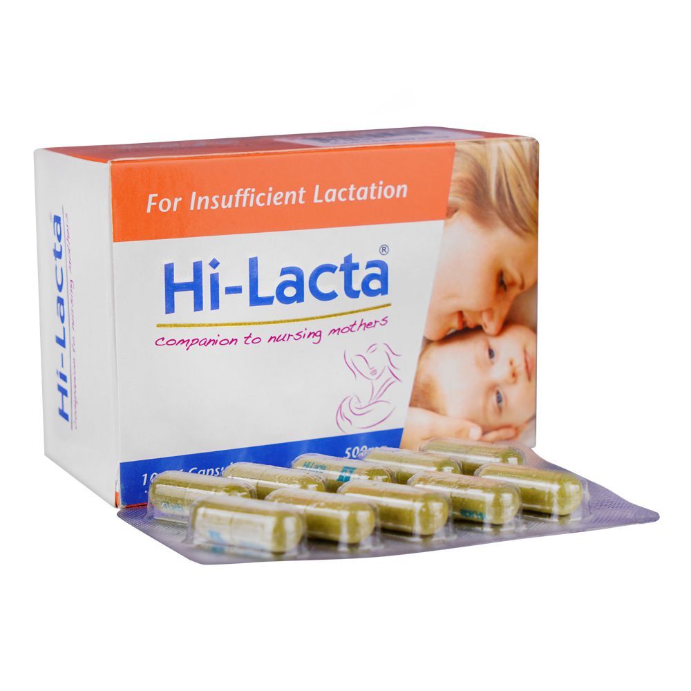 Hi-Lacta Capsules, 500mg - Main Image