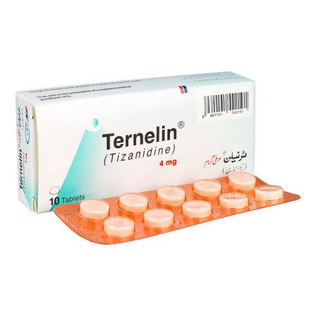Ternelin Tablets Box, 4mg - Main Image