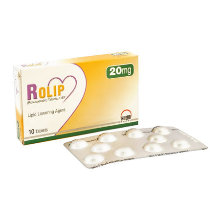 Hilton Pharma Rolip Tablet, 20mg, 10-Pack - Main Image