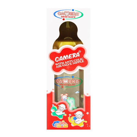 Camera Decorated Feeding Bottle L.S.R 140ml - 22245 - Image 2