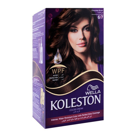 Wella Koleston Color Cream Kit, 6/7 Chocolate Brown - Main Image