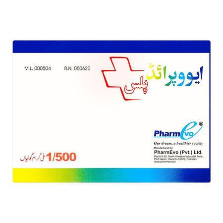 PharmEvo Evopride Plus Tablet, 1/500mg, 30-Pack - Image 2