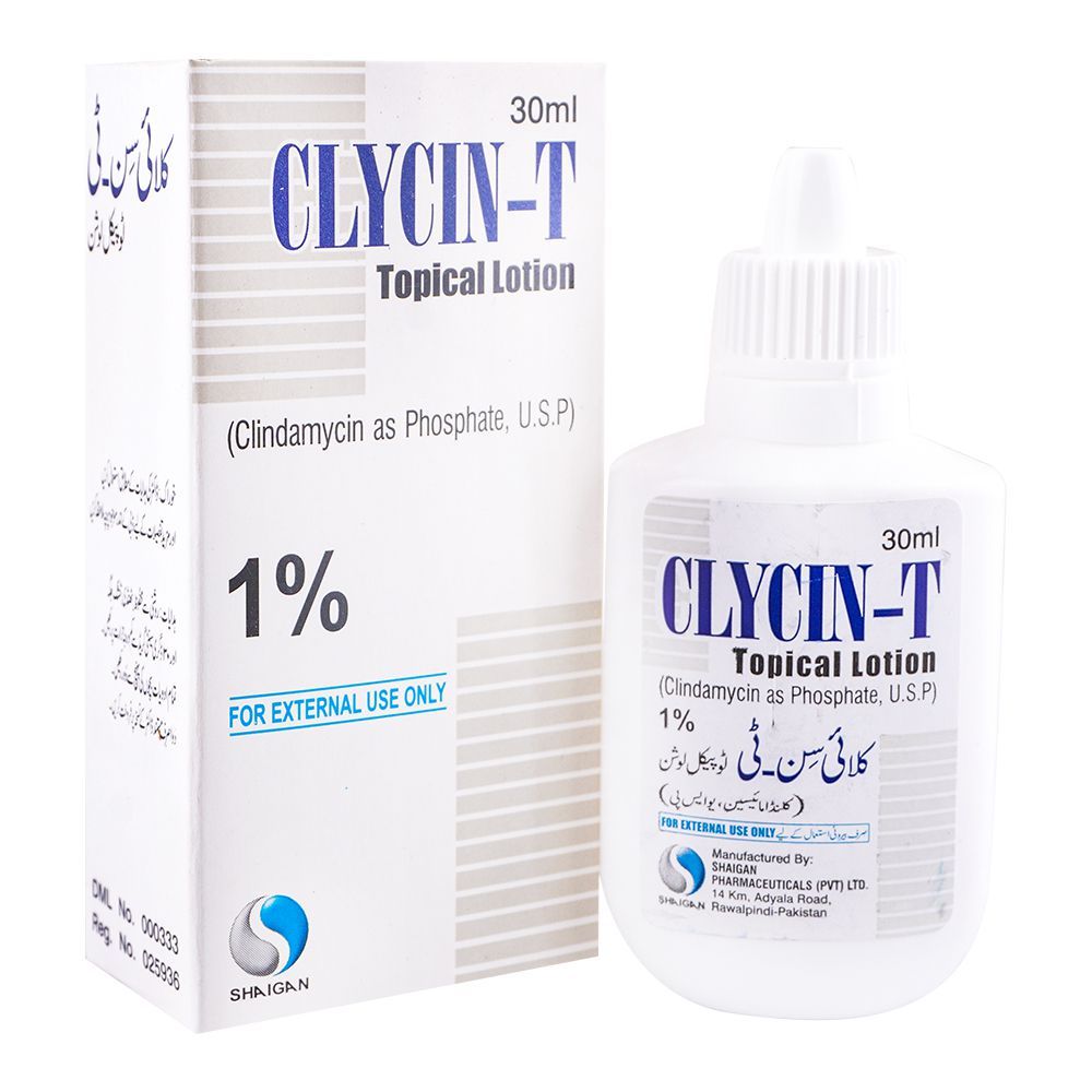 Shaigan Pharmaceuticals Clycin-T Topical Lotion, 30ml - Main Image