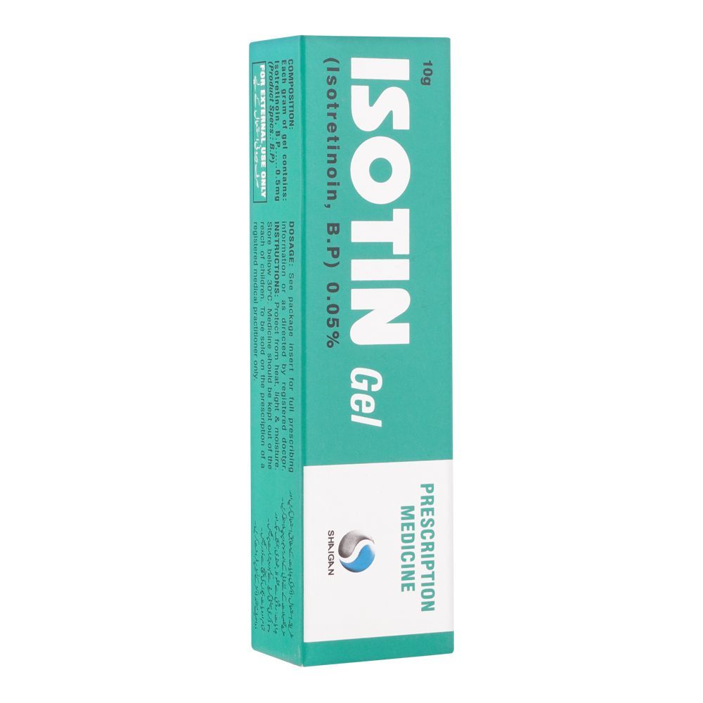 Shaigan Pharmaceuticals Isotin Gel, 10g - Image 4