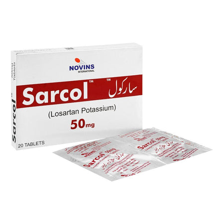 Novins International Sarcol Tablet, 50mg, 20-Pack - Main Image