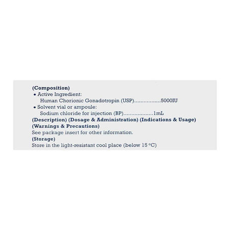 Galaxy Pharma IVF-C Injection, 5000 IU/1 Vial - Image 3