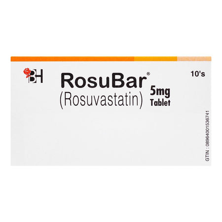 Barrett Hodgson RosuBar Tablet, 5mg, 10-Pack - Image 2