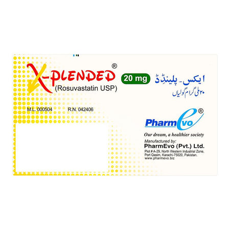 PharmEvo X-Plended Tablet, 20mg, 10-Pack - Image 2