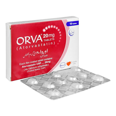 Orva Tablets Box, 20mg - Main Image