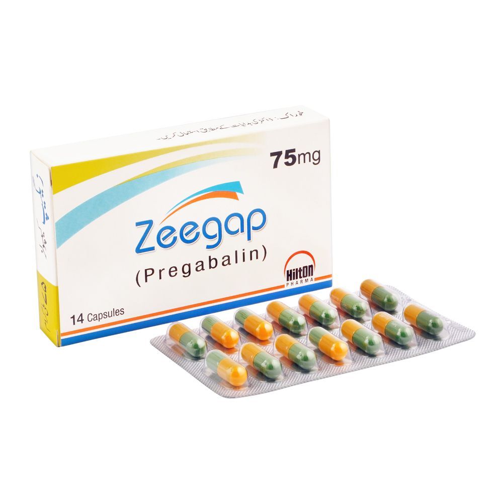 Hilton Pharma Zeegap Capsule, 75mg, 14-Pack - Main Image