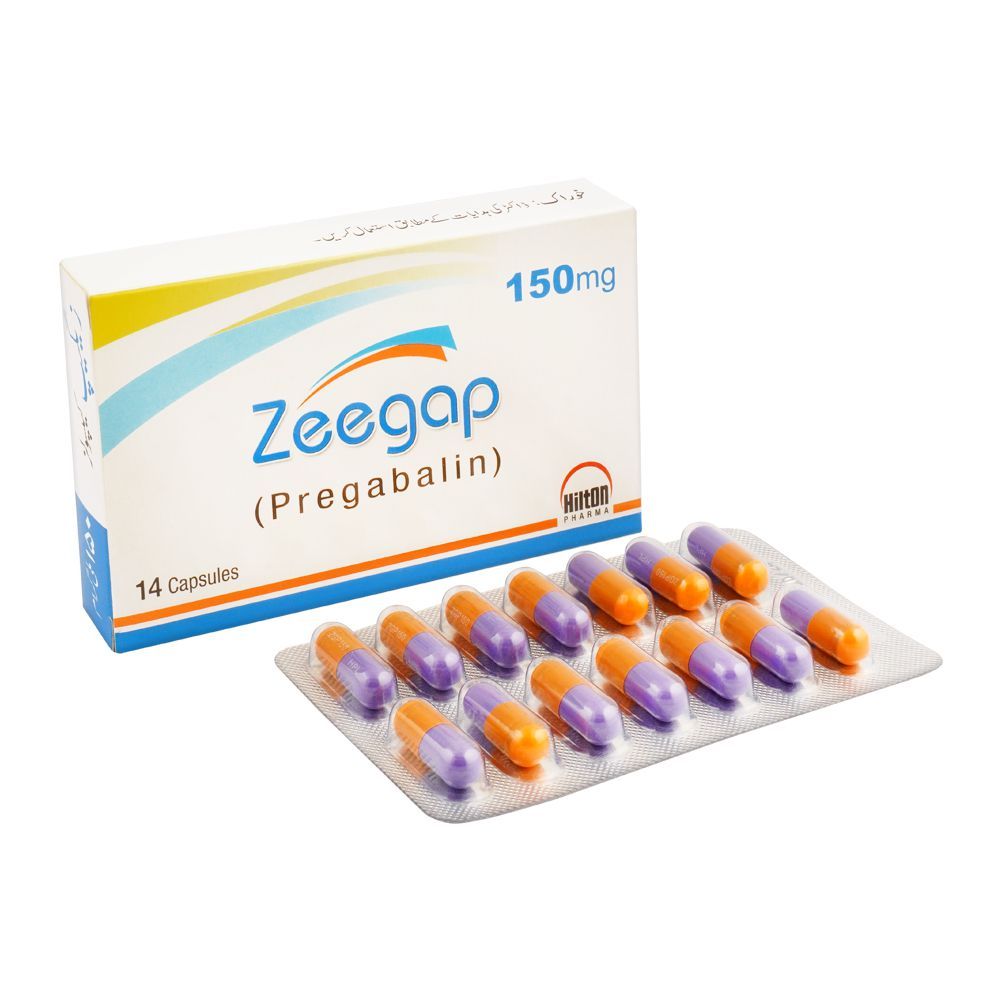 Hilton Pharma Zeegap Capsule, 150mg, 14-Pack - Main Image