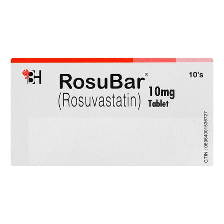 Barrett Hodgson RosuBar Tablet, 10mg, 10-Pack - Image 2