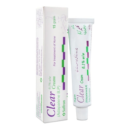 Saffron Pharmaceuticals Clear 0.1% Cream, 15g - Main Image