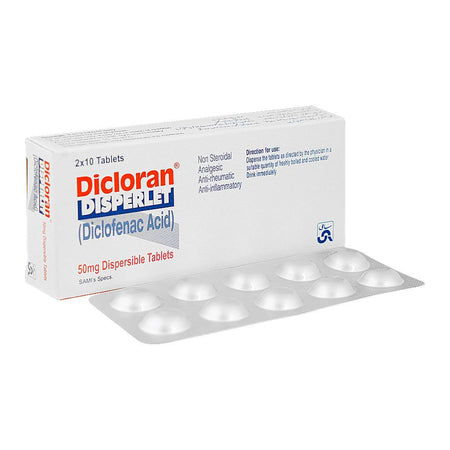 Dicloran Disperlet Tablets, 50mg, Box (20 Tablets) - Main Image