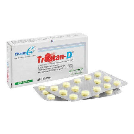 PharmEvo Treatan-D Tablet, 16/12.5mg, 28-Pack - Main Image