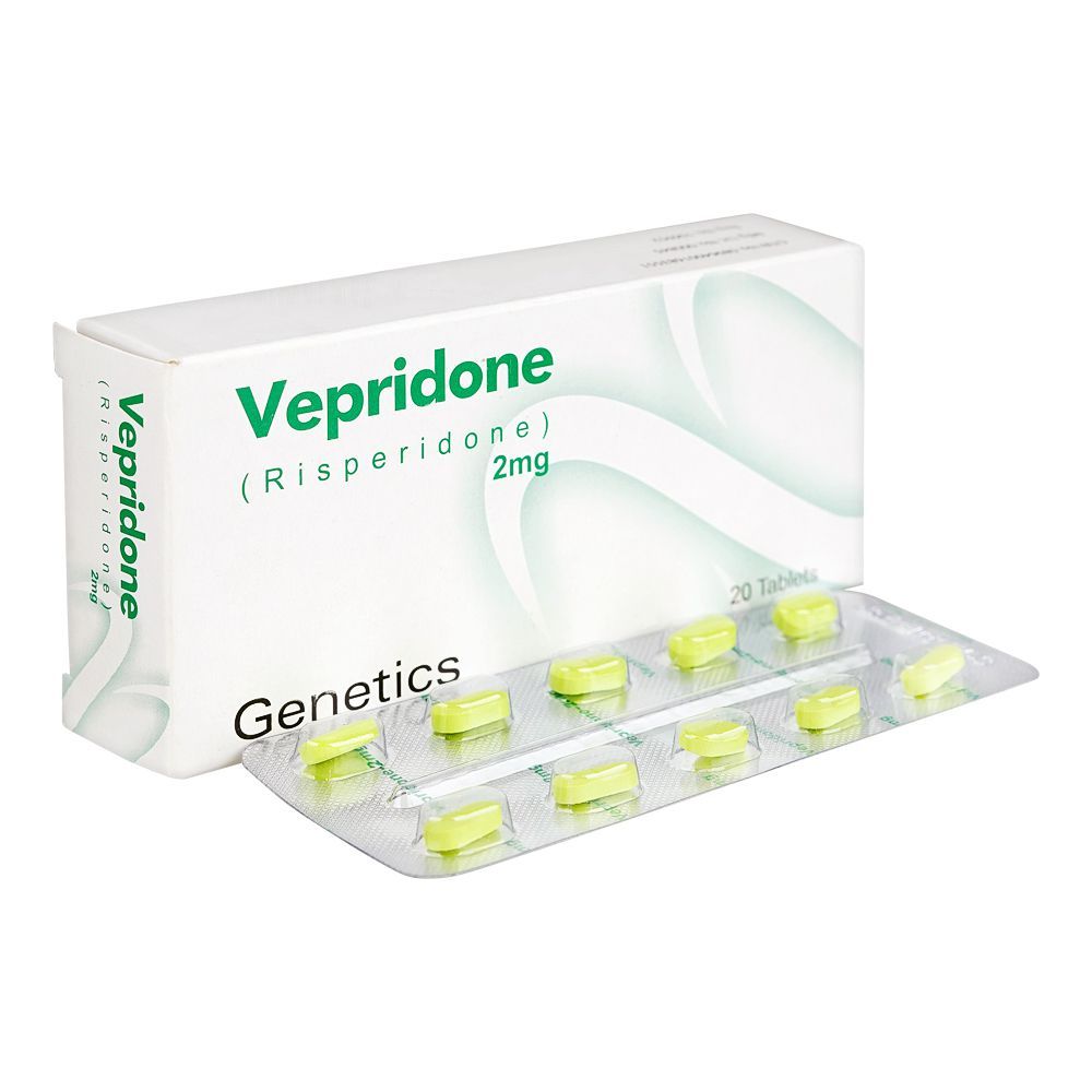 Vepridone Tablets Box, 2mg - Main Image