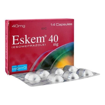 High-Q Pharmaceuticals Eskem Capsule, 40mg, 14-Pack - Main Image