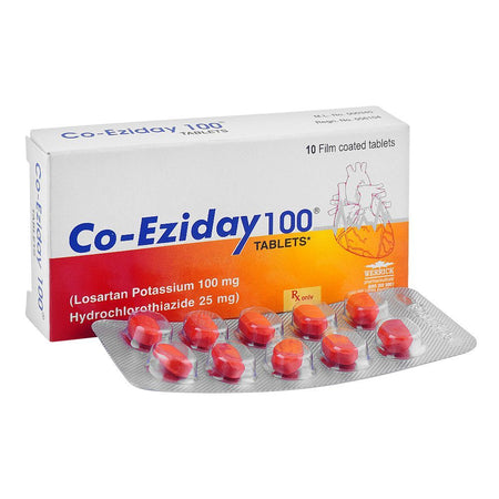 Werrick Pharmaceuticals Co-Eziday Tablet, 100mg, 10-Pack - Main Image