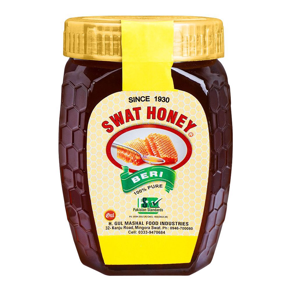 Swat Beri Honey Jar, 500g - Main Image