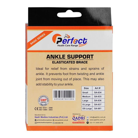 Perfect Ankle Support Elasticated Brace, 1-Pack - Image 2