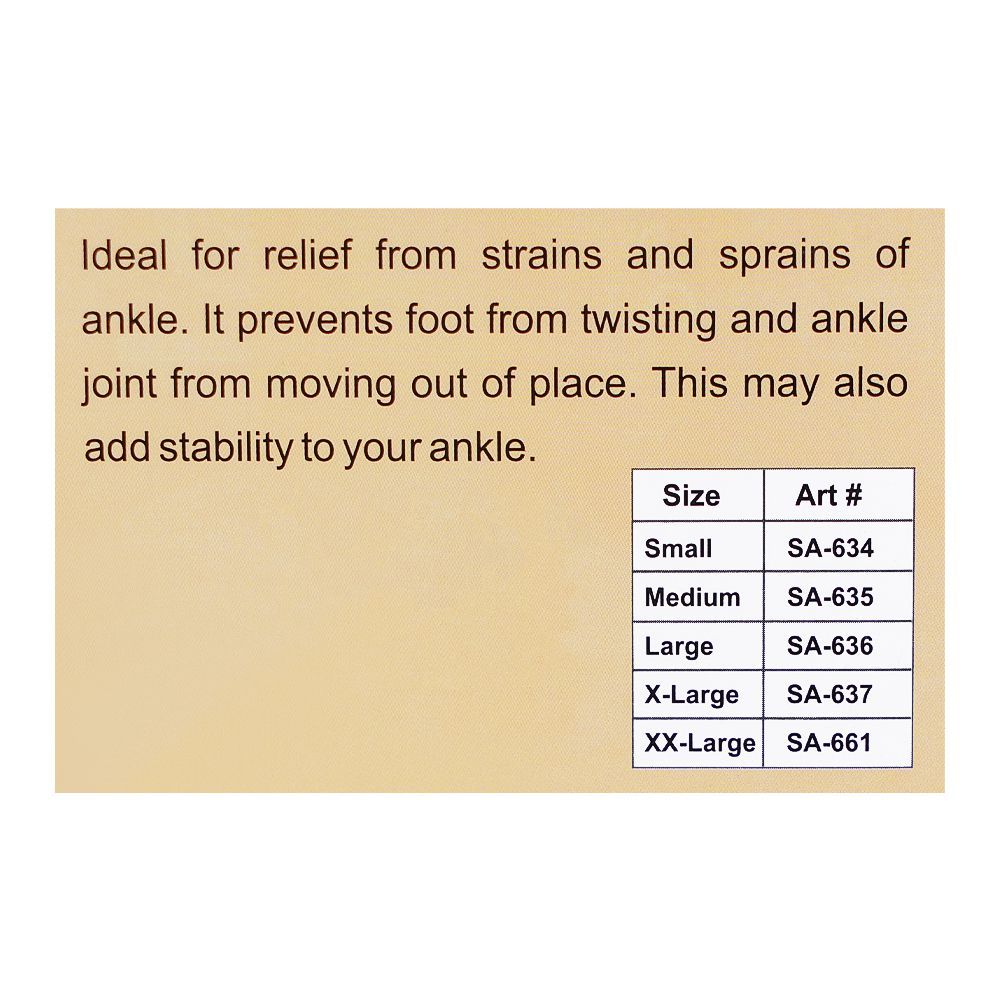 Perfect Ankle Support Elasticated Brace, 1-Pack - Image 3