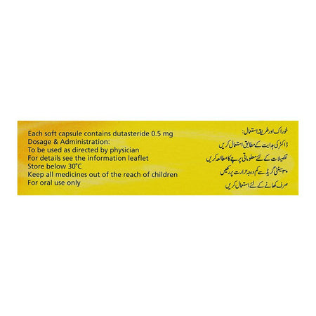 Avodart Capsules, 0.5mg, 30-Pack - Image 3