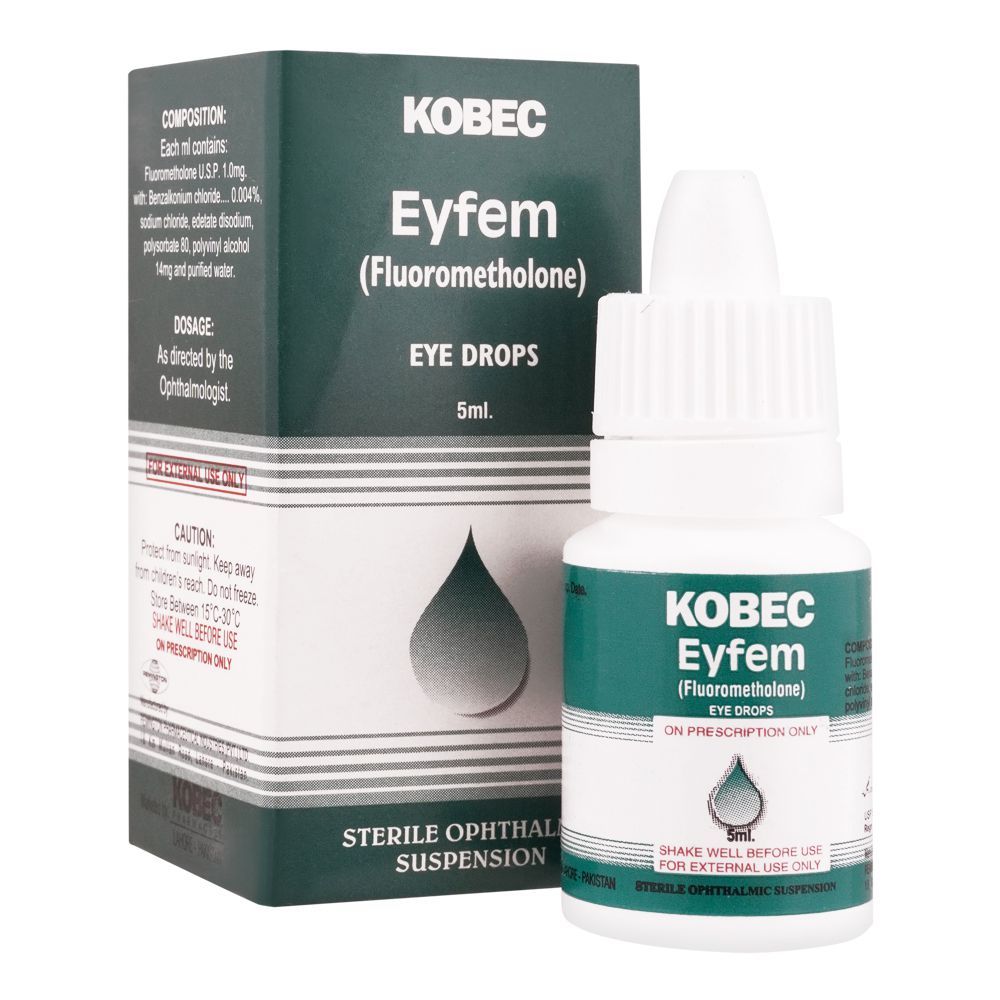 Kobec Eyfem Eye Drops, 5ml - Main Image