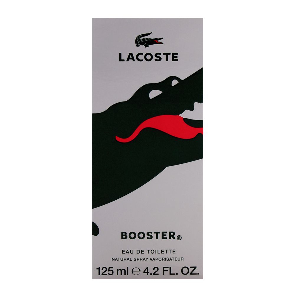 Lacoste Booster For Men Eau de Toilette 125ml - Image 2
