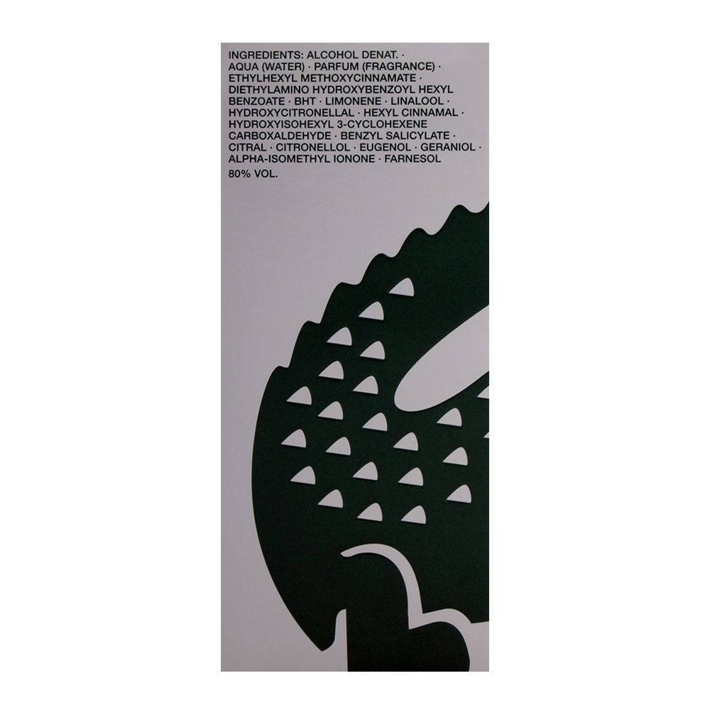 Lacoste Booster For Men Eau de Toilette 125ml - Image 3