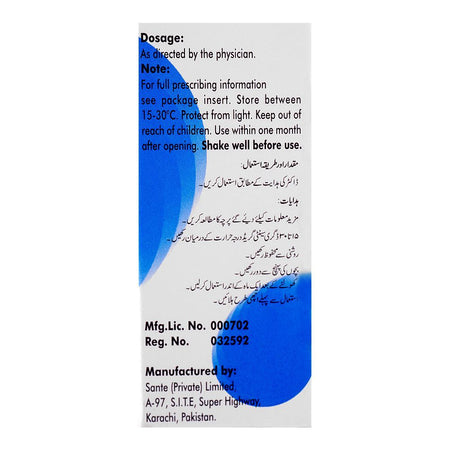 Sante Pharma Florozil Ophthalmic, 5ml - Image 2