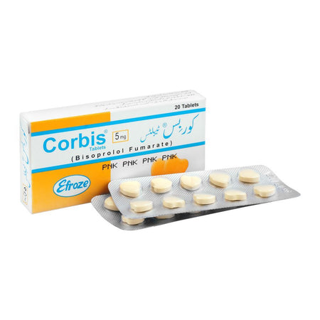 Efroze Chemicals Corbis Tablet, 5.0mg, 20-Pack - Main Image