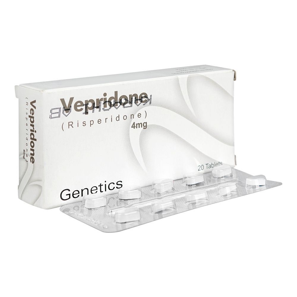 Vepridone Tablets Box, 4mg - Main Image