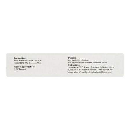 Vepridone Tablets Box, 4mg - Image 3