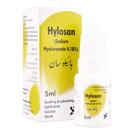 Sante Pharma Hylosan Soothing & Lubricating Ophthalmic Solution, 5ml - Main Image