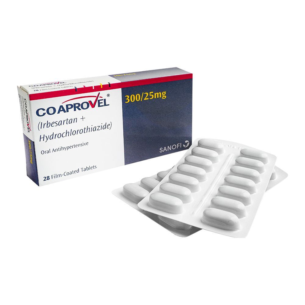 Co-Aprovel Tablet, 300/25mg, 28-Pack - Main Image