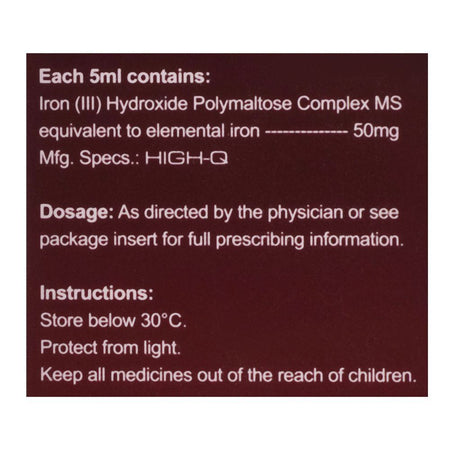 High-Q Pharmaceuticals Polymalt Syrup, 120ml - Image 5