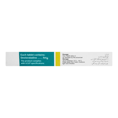 Continental Pharmaceuticals Desora Tablet, 5mg, 10 Tablets - Image 3