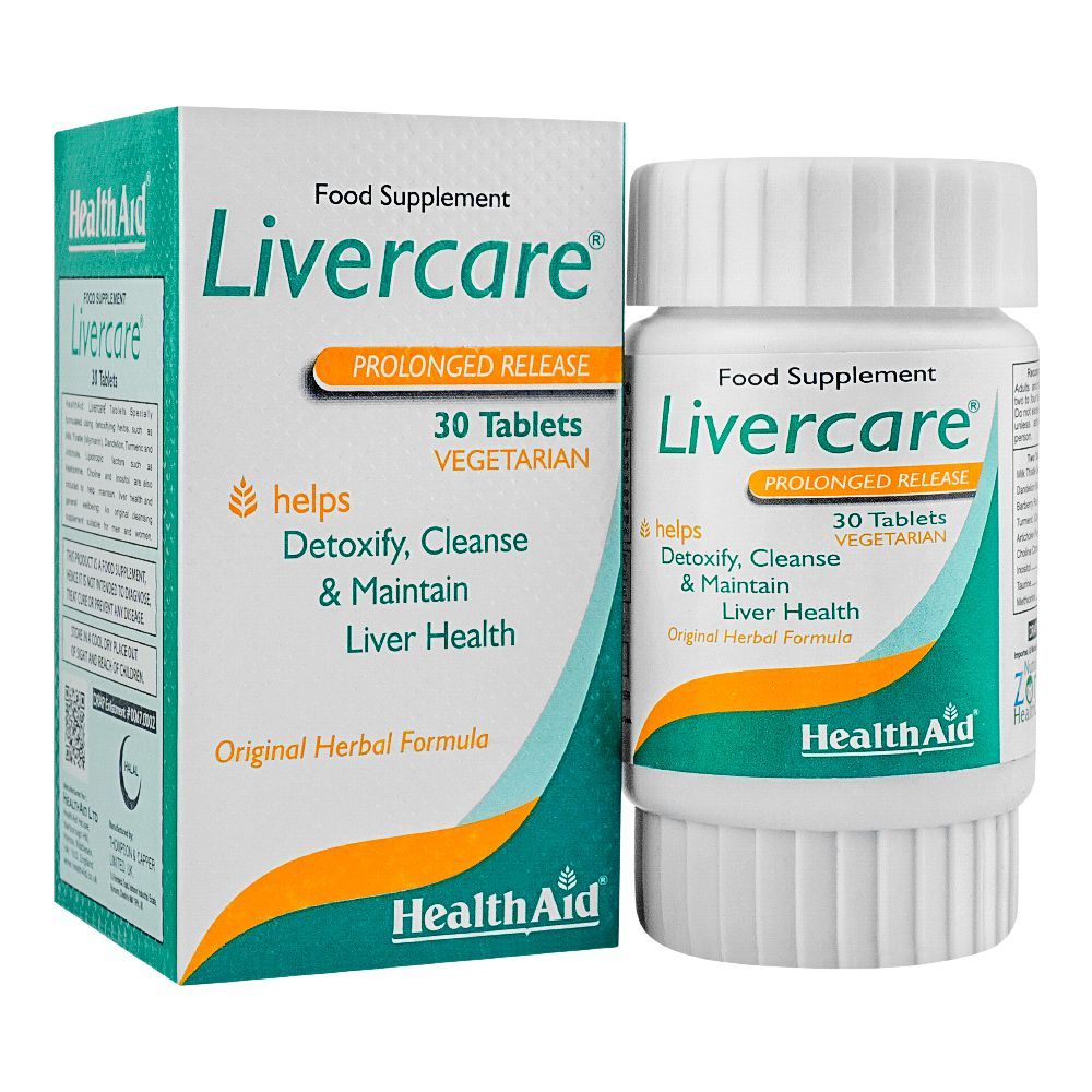 Nutra Zone Healthcare Liver Care Tablet, 30-Pack - Main Image