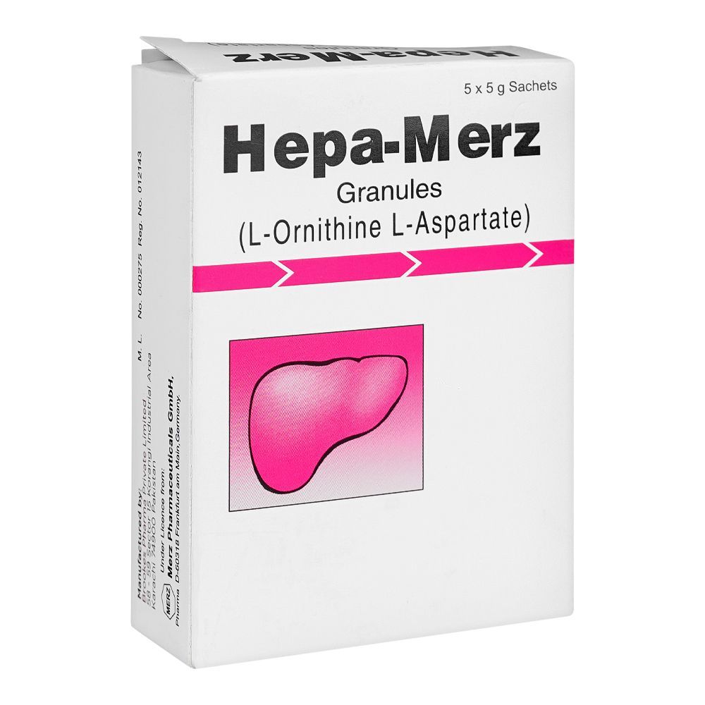 Hepa-Merz Granules Sachets Box, 5g Each, 5-Pack - Main Image