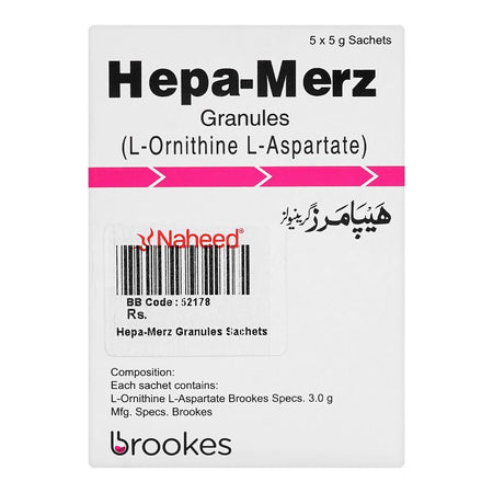 Hepa-Merz Granules Sachets Box, 5g Each, 5-Pack - Image 2