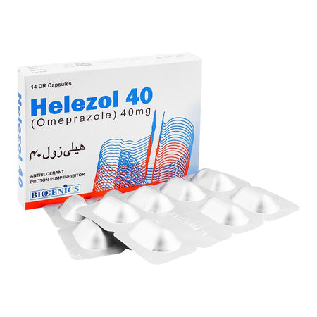 Biogenics Helezol Capsule, 40mg, 14-Pack - Main Image