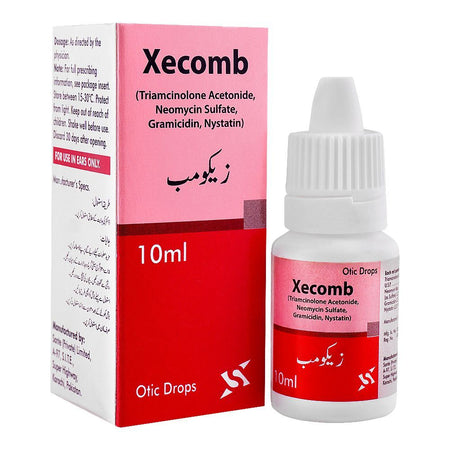 Sante Pharma Xecomb Ear Drops, 10ml - Main Image