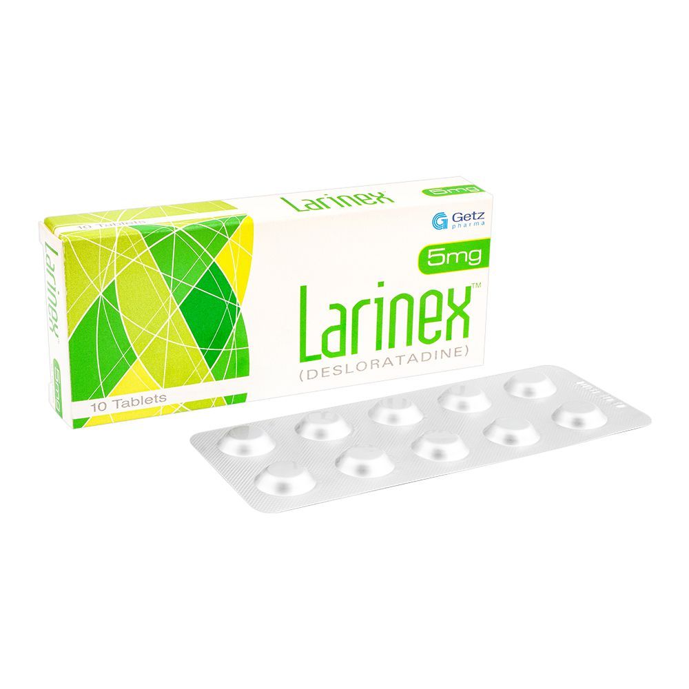 Getz Pharma Larinex Tablet, 5mg, 10-Pack - Main Image
