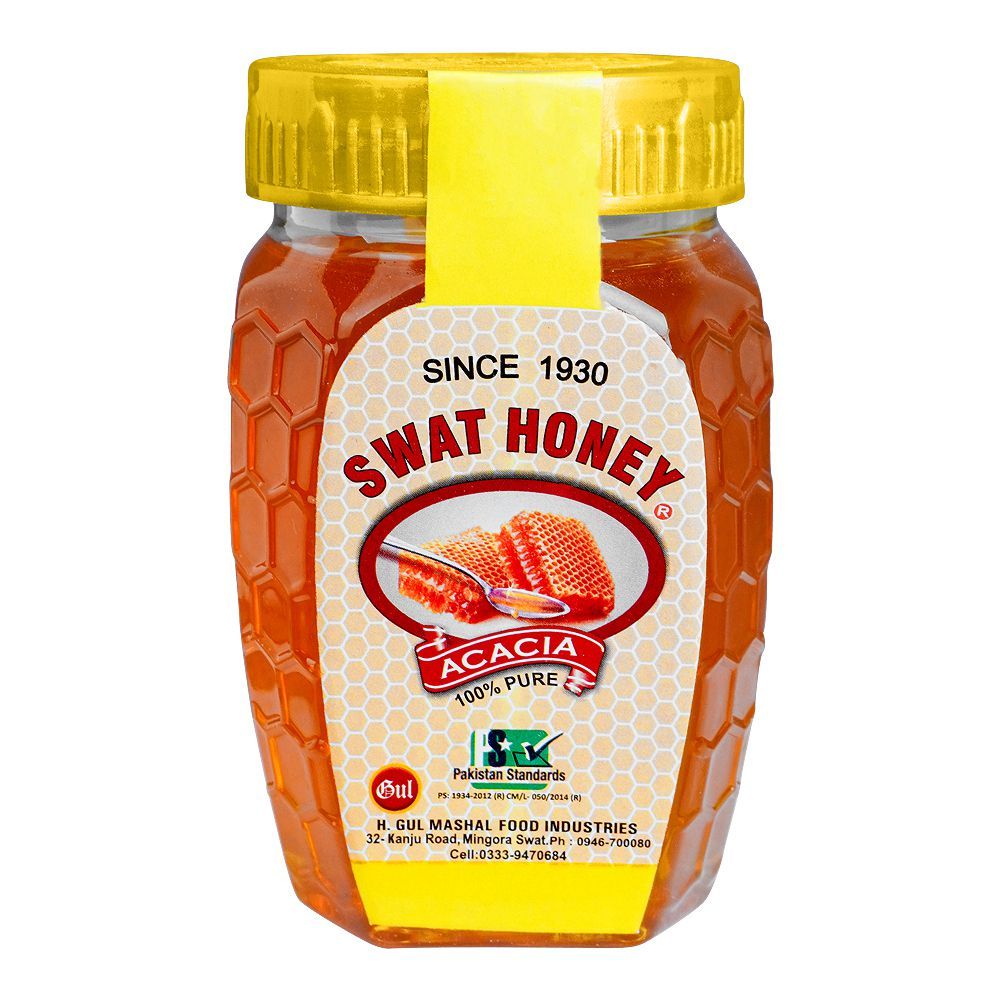 Swat Acacia Honey Jar, 250g - Main Image