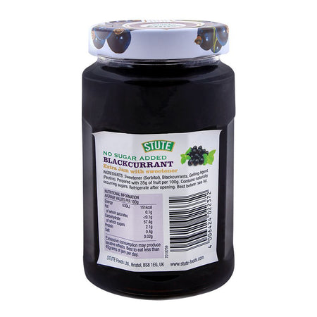 Stute No Sugar Added Blackcurrant Jam 430g - Image 2
