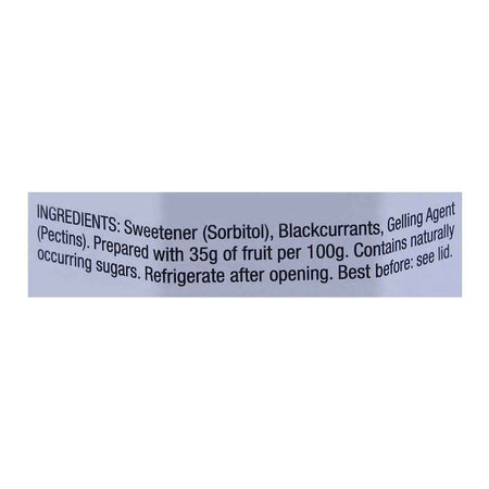 Stute No Sugar Added Blackcurrant Jam 430g - Image 3