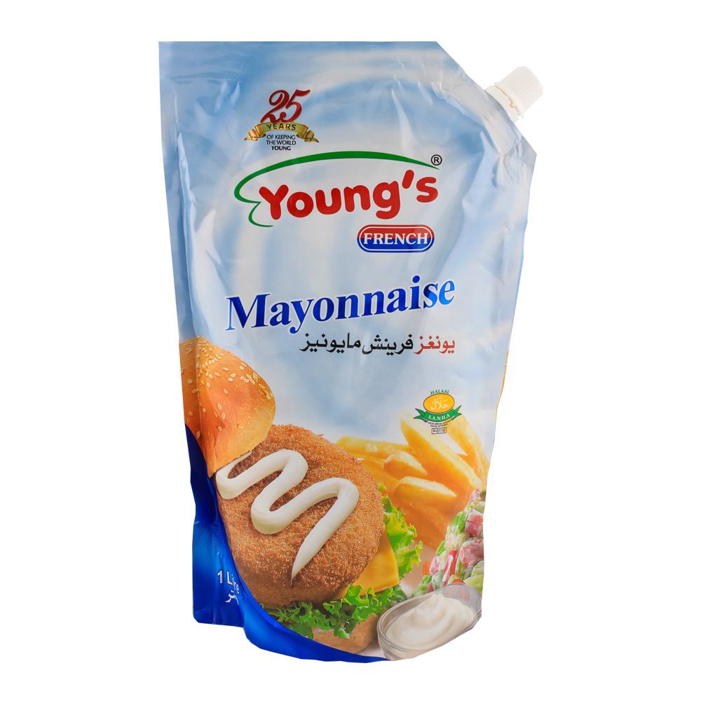Young's Mayonnaise 1kg Pouch - Main Image