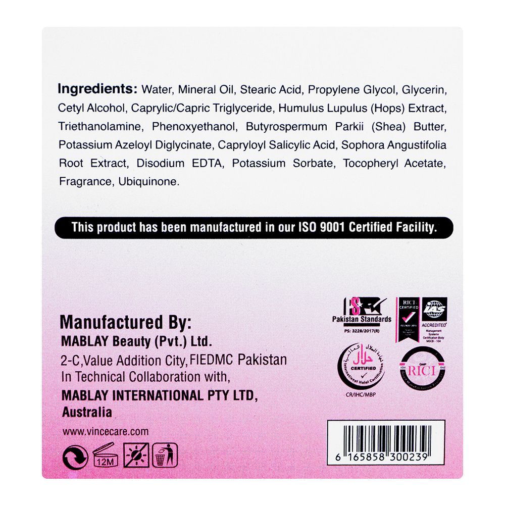 Vince Advanced Freckle Cream, For Resistant & Hyper-Pigmented Skin, Fade Freckles & Dark Spots, 50ml - Image 5