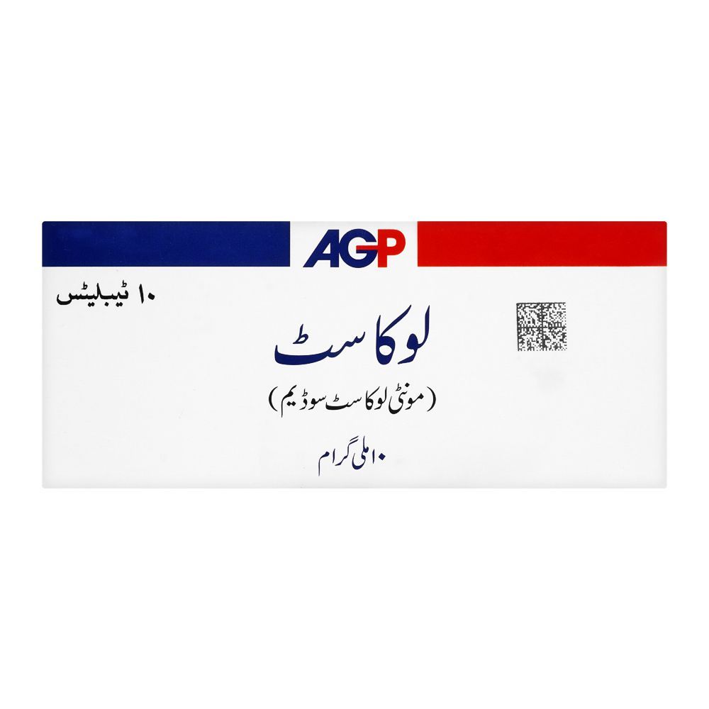 AGP Pharma Lucast Tablet, 10mg, 10-Pack - Image 2
