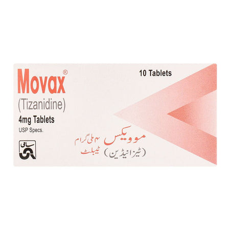 Sami Pharmaceuticals Movax Tablet, 4mg, 10-Pack - Image 2